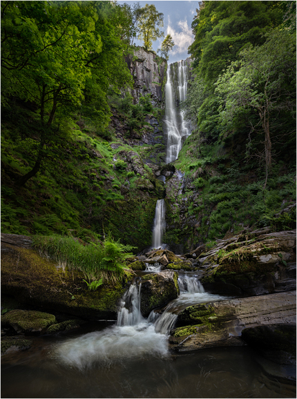1st Pistyll Rhaeadr by Kenneth Rennie