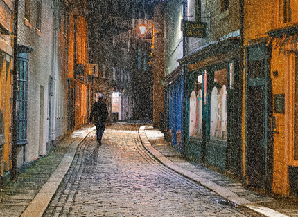A Cold Nights Walk - Bob Turner