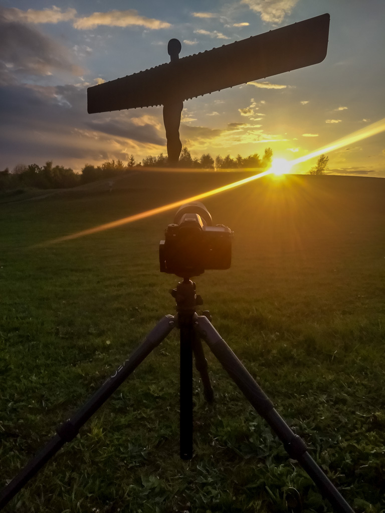 Camera on Tripod