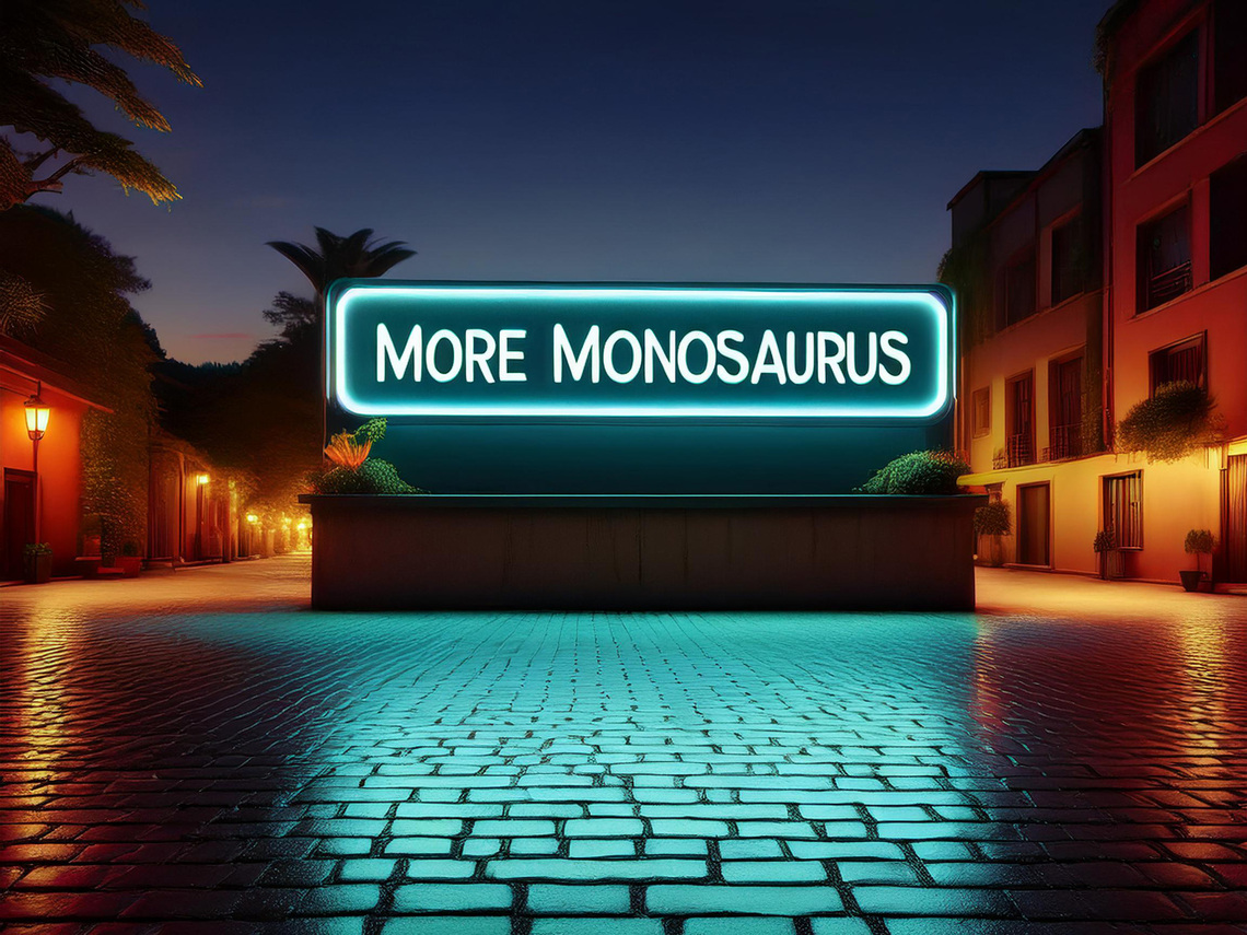 More Monosaurus