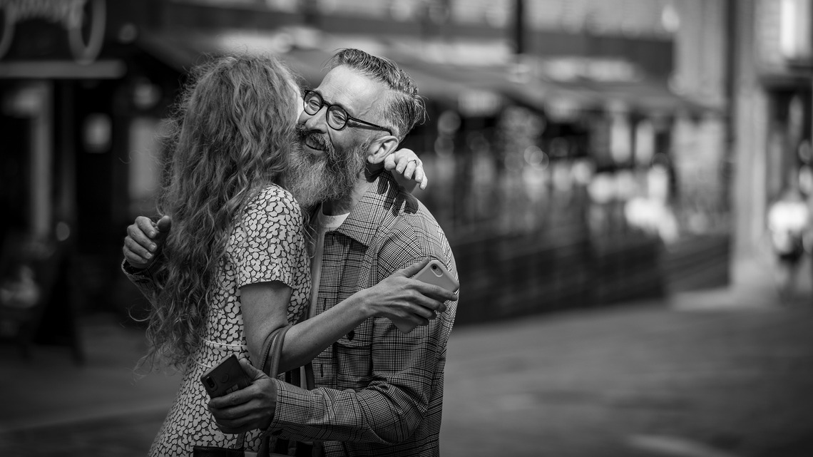 Phone Hug by Graham Oliver