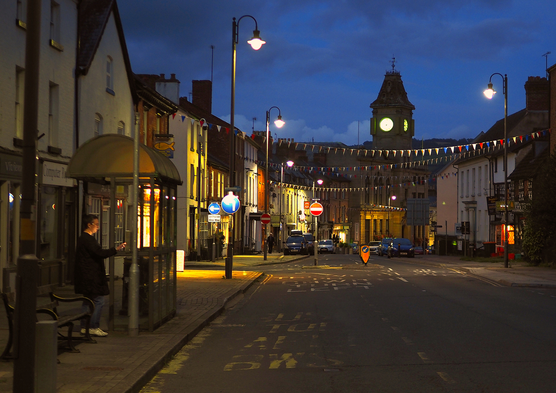 Waiting for the last bus Graham Bradshaw