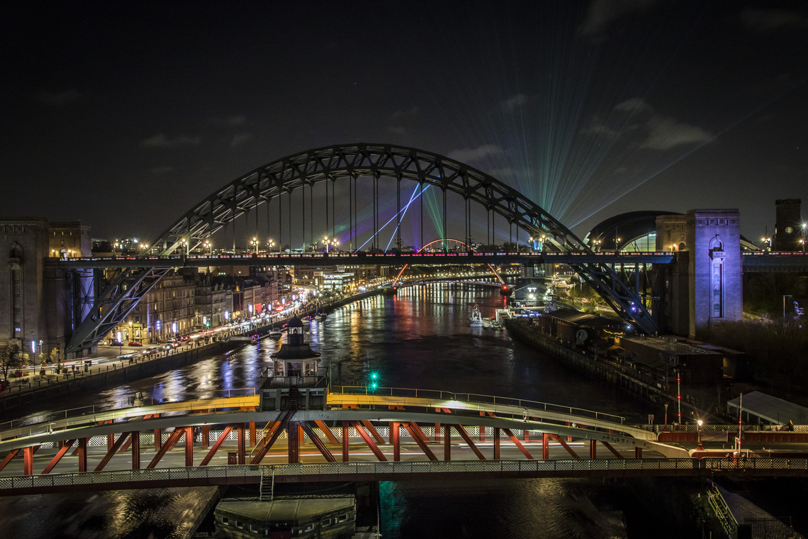 2nd place with 10 points - Tyne Spotlights by Gerry Stephens (1 - Likes)