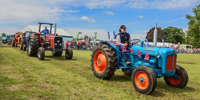 Tractor parade by Val Johnston