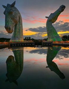 HC-Kelpies-at-sunset-Bob-Turner