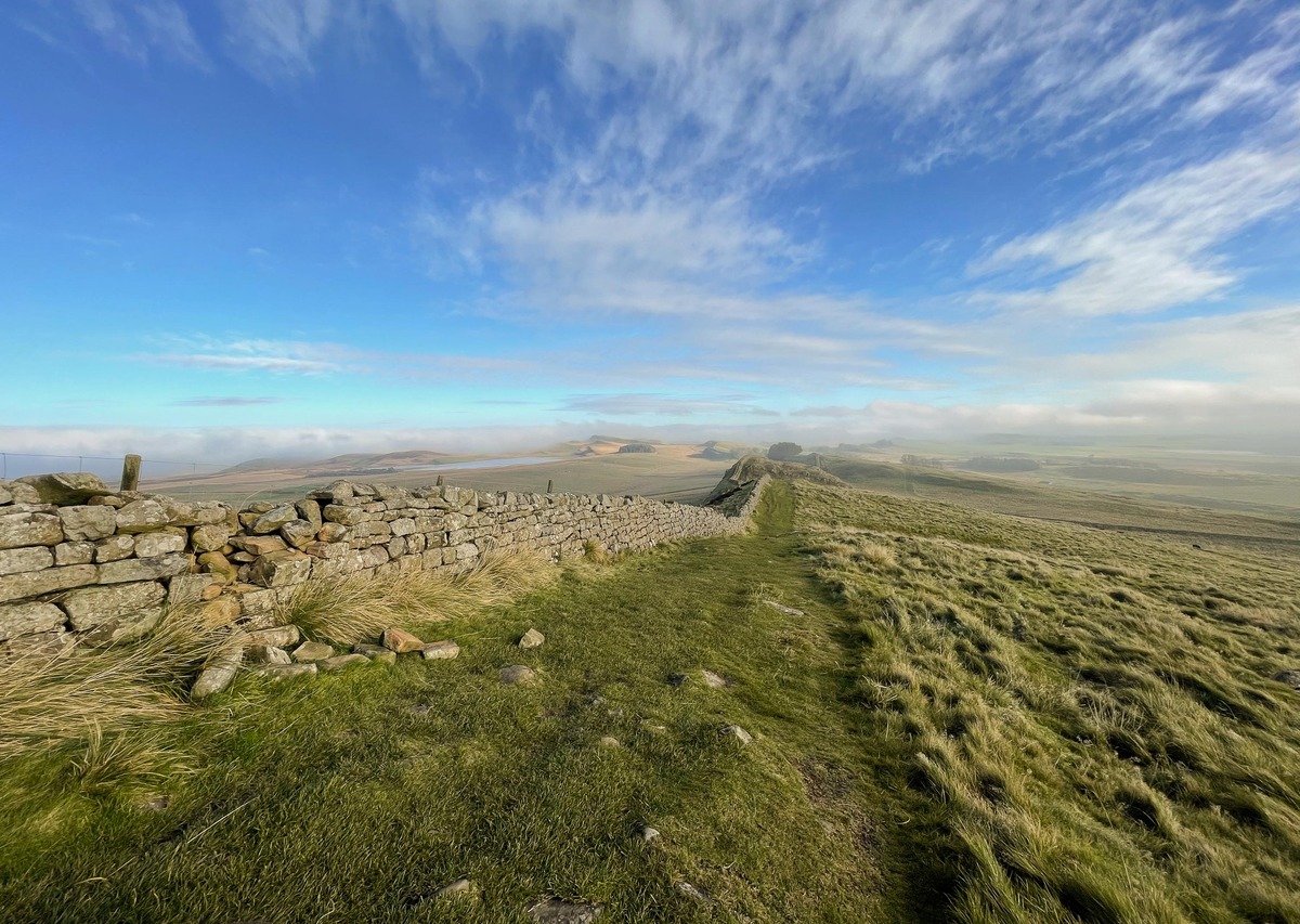 1st-Autumn-day-on-Hadrian-s-Wall-by-Duncan-Burridge