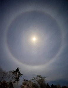 Lake District lunar halo