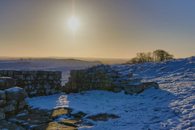 Wintry Housesteads