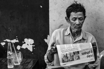 Black and White and Read Allover