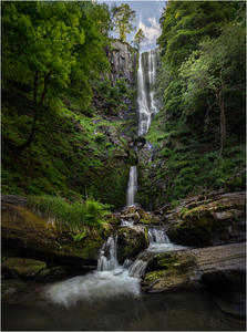 1st Pistyll Rhaeadr by Kenneth Rennie