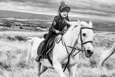 3rd Riding Head to Tail by Verity Johnson.