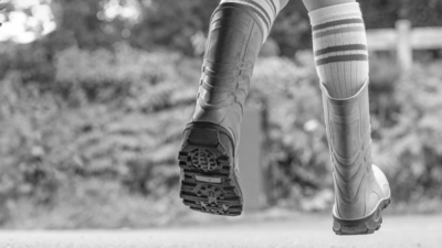 HC Running in my wellies by Graham Oliver