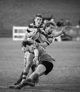 HC Avoiding the tackle by Barbara Austin