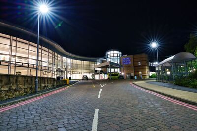 Hospital by night - Graham Turner