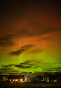 4th Aurora over Newbrough by Kevin Hilton