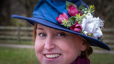 HC Hat with a smile by Neville Holmes