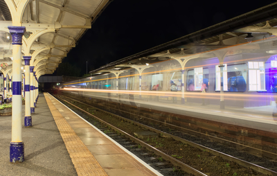 Ghost Train at Hexham Station