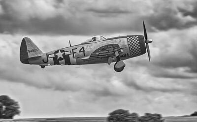 P47 Thunderbolt takeoff 94